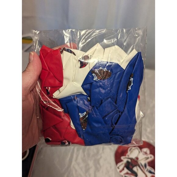 Spider Man Themed Birthday Party Supplies Banners, Toppers, Hanging Decorations - Picture 9 of 16